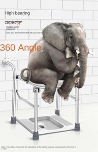 Chaise de douche pliante avec bassin de lit/Soins à domicile ou soins de santé Chaise de toilette/fauteuil roulant - Product Image 3