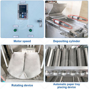 Machine à faire des gâteaux turcs ORME Madeleine, <span class=keywords><strong>petite</strong></span> ligne de production semi-automatique de cupcakes - Product Image 3