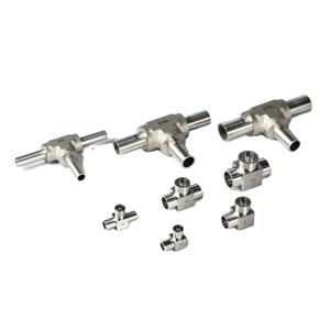 Hiyelok في من من الفولاذ المقاوم للصدأ إلى من من من من الفولاذ المقاوم للصدأ أنبوب صغير لحام بعقب الاتحاد الصلبان - Product Image 1