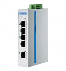 ไดรเวอร์เซิร์ฟเวอร์อุปกรณ์ควบคุม PLC EKI-5525I สีทองสินค้าใหม่ - Product Image 1