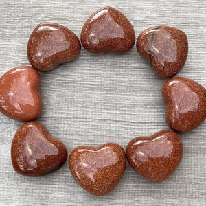Venta al por mayor de cristales/piedras naturales talladas en forma de corazón para atracción de riqueza, piedra decorativa, mineral de piedra cruda triturada. - Product Image 4