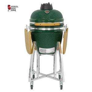 Ahumador Kamado SEB de 18 Pulgadas, Tipo Green Egg, Barbacoa, Asadores de Carbón, Parrilla Kamado de Cerámica - Product Image 1