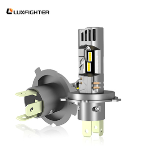 럭스파이터 미니 브라이트 Q66 9600LM <span class=keywords><strong>H4</strong></span> H7 H11 G20 CSP F2 듀얼 방향 LED 헤드라이트 전구 6500K IP65 방수 자동차용 - Product Image 4