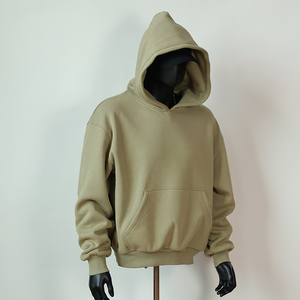 Doger Tùy Chỉnh 500 GSM Cotton Dày Trống Đồng Bằng Nặng Quá Khổ Hoodies Không Có Chuỗi Unisex Biểu Tượng Tùy Chỉnh Cộng Với Kích Thước Của Nam Giới Hoodies - Product Image 2