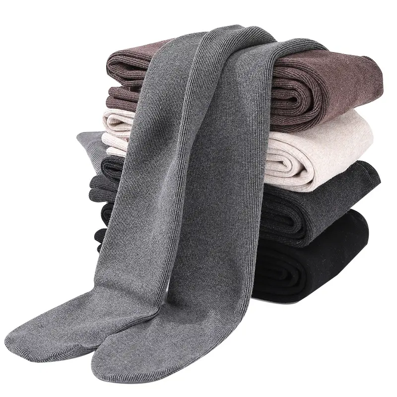 Invernale da donna in pile di cotone a coste e collant collant da donna Leggings