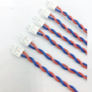 Kustom kawat tembaga timah disepuh JST konektor SCN-2P (jaket PVC) untuk perangkat elektronik kompak koneksi papan PCB - Product Image 3