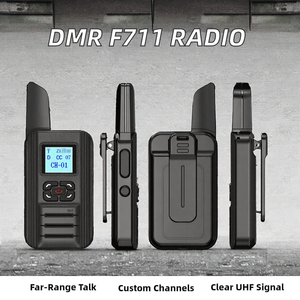 Radio Bidireccional <span class=keywords><strong>ELIDA</strong></span> DMR F711, Radios Digitales Transceptor, Intercomunicador, Radio UHF, Comunicación, 2W, Alcance de 1-3KM, Batería de 2000-2500mAh - Product Image 2