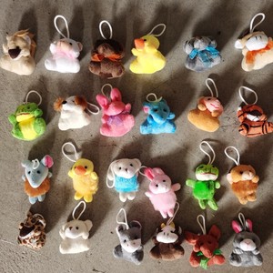 Amz Forest Animal Puppy Pendant, Juguete de Peluche de Pollo Adorable, Muñeco de Peluche de Oso de Peluche, Marioneta de Mano de Conejo, Colgante, Regalo para Eventos, Recuerdo de Cumpleaños - Product Image 6
