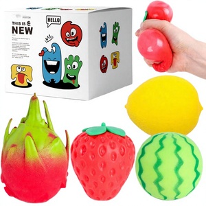 Novedad: Juguetes blandos de fruta del dragón LD al por mayor, de TPR, para aliviar la ansiedad en niños, educativos y divertidos, de materiales PVC/EVA, empaquetados en caja. - Product Image 2