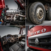 Camion benne d'occasion Sinotruk HOWO TX RHD 440HP 6x4 Euro 2 Weichai Diesel 31-40T pour le transport minier
