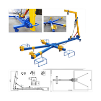 Machine de réparation de châssis automatique, extracteur de bosses de carrosserie, petit extracteur de collision