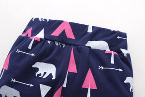 Ropa de Invierno al por Mayor para Niños, Trajes de Algodón con Estampados para Bebés Niñas, Pantalones de China - Product Image 5