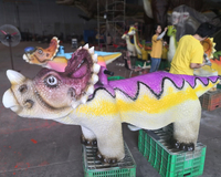 Parc d'attractions numérique à pièces, Animal en 3d, collection