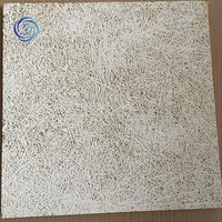Panneaux acoustiques en laine de bois de couleur personnalisée par le fabricant, épaisseur et absorption sonore, matériau pour panneaux muraux d'auditorium