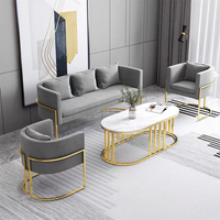 Fauteuil de Salon de Luxe pour Maison, Fauteuil et Canapé de Chambre à Coucher, Zone d'Attente de Réception, Fauteuil Monoplace Moderne pour Salon