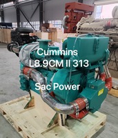 Moteur Dongfeng Cummins L8.9CMII313 d'origine pour machines de construction - Vente chaude DCEC