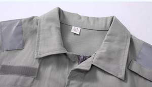 Vente en gros de combinaisons ignifuges de sécurité noires pour hommes, combinaisons de travail ignifuges résistantes à l'huile pour mécaniciens et mécaniciens - Product Image 2