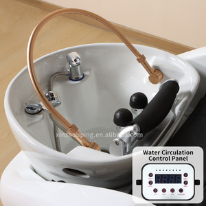 Salone di bellezza <span class=keywords><strong>centro</strong></span> 4D testa Spa Shampoo letto elettrico massaggio corpo letto salone lavello testa terapia sedia Shampoo - Product Image 3