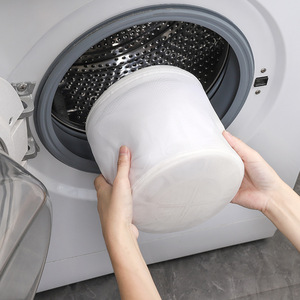 Wash Bags <b>Set</b> Polyester Mesh With Zipper Rectangle For Clothing Bathroom Use - Product Image 2