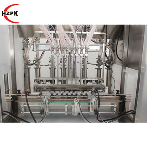 HZPK Round Bottle Essential Oil Wine Shampoo Washing Detergent Liquid Paste Cooking Oil Filling Capping Labeling <b>Machine</b> - Product Image 4