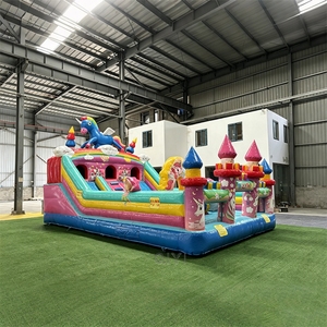 Parque de Juegos Inflable Comercial para Interiores, Castillo Inflable de Unicornio, Castillo Inflable para Saltar en Venta - Product Image 2