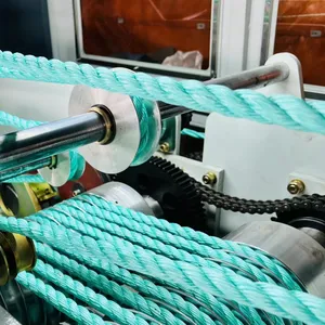 CNRM paspas ipliği twister pamuk mikrofiber büküm makinesi halat üretim hattı/paspas sicim büküm makinesi