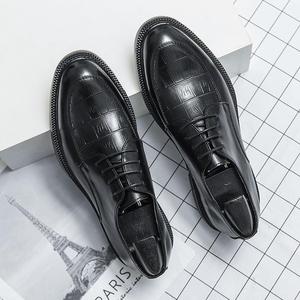2026 Men's Leather <b>Shoes</b> Four-Season Business Formal & British Casual Style Black <b>Height</b> <b>Increasing</b> <b>Shoes</b> - Product Image 3