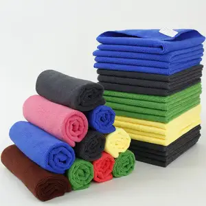 Thân Thiện Với Môi 10Pcs Tái Chế Xe Nhà Bếp Làm Sạch Rags Sợi Nhỏ Nhà Bếp Làm Sạch Vải Nhiều Màu Món Ăn Vải Biểu Tượng Tùy Chỉnh