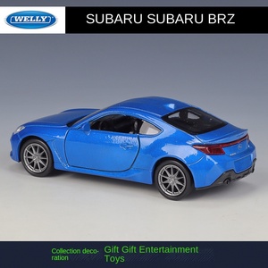 WELLY 1:36 BRZ aleación Diecast modelo coche juguete vehículos simulación colección modelo niños regalo - Product Image 3