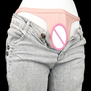 Ropa Interior Masculina con Vagina Falsa Integrada para Cross-Dressing, Tangas, Calzoncillos, Juguetes Sexuales, Tienda Erótica - Product Image 1