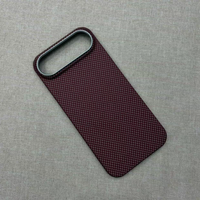 Coque de protection de luxe en fibre de carbone forgée pour iPhone 17 Pro Max et iPhone 17 Air
