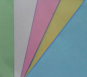 Carbonless NCR กระดาษ CB <span class=keywords><strong>CFB</strong></span> ภาพสีฟ้า/ภาพสีดำ - Product Image 1