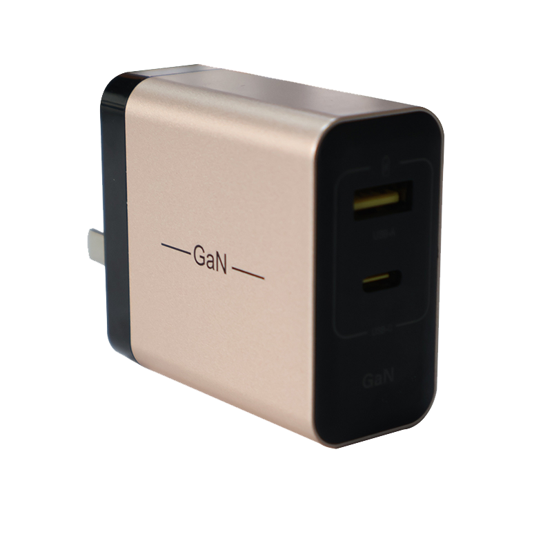 Nouveau chargeur rapide pliable entièrement compatible doré