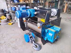 Grúa pórtico eléctrica de 10 toneladas de fabricación india para grúa de viga única con polipasto eléctrico de cable metálico - Product Image 3