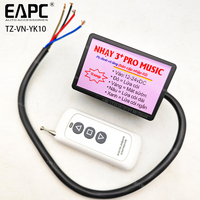 20260805 EAPC TZ-KZQ 12-24V 12 Nada NHAY 3 Pro Pengontrol Klakson Musik untuk Klakson Udara Sepeda Motor Vietnam Myanmar Thailand Malaysia