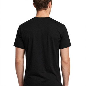 T-shirt décontracté pour homme, col rond, manches courtes, imprimé, respirant, coupe classique, 100 % coton - Product Image 3