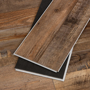 Plancher verrouillable V-Groove Spc Revêtement de sol pisos De Pvc Lvt Revêtement de sol en planche de vinyle de luxe imperméable - Product Image 4