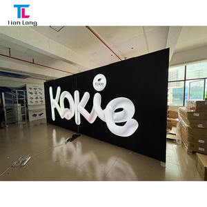 Durable 20x8ft Aluminum SEG Fabric LED <b>Display</b> New Design Portable Trade Show Booth with Backlit <b>Wall</b> Stand for Advertising - Product Image 4