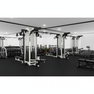 อุปกรณ์ออกกำลังกายเชิงพาณิชย์อเนกประสงค์ 8 สถานี โครงสร้างสแตนเลส สำหรับการสร้างกล้ามเนื้อ พร้อมโลโก้สั่งทำ - Product Image 3