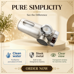Nuovo <span class=keywords><strong>Rubinetto</strong></span> Intelligente da <span class=keywords><strong>Cucina</strong></span> in Plastica 2026 con Purificatore UV-C, Tasso di Eliminazione Batteri del 99,9%, Display Digitale, <span class=keywords><strong>per</strong></span> Uso Esterno - Product Image 2