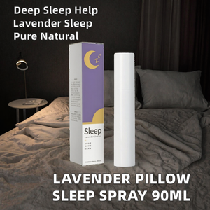 Private Label Lavendel Schlafspray 90ml Flüssiges Kissen-Nebel Tiefschlaf Aroma-Spray für Nachtpflege - Product Image 2