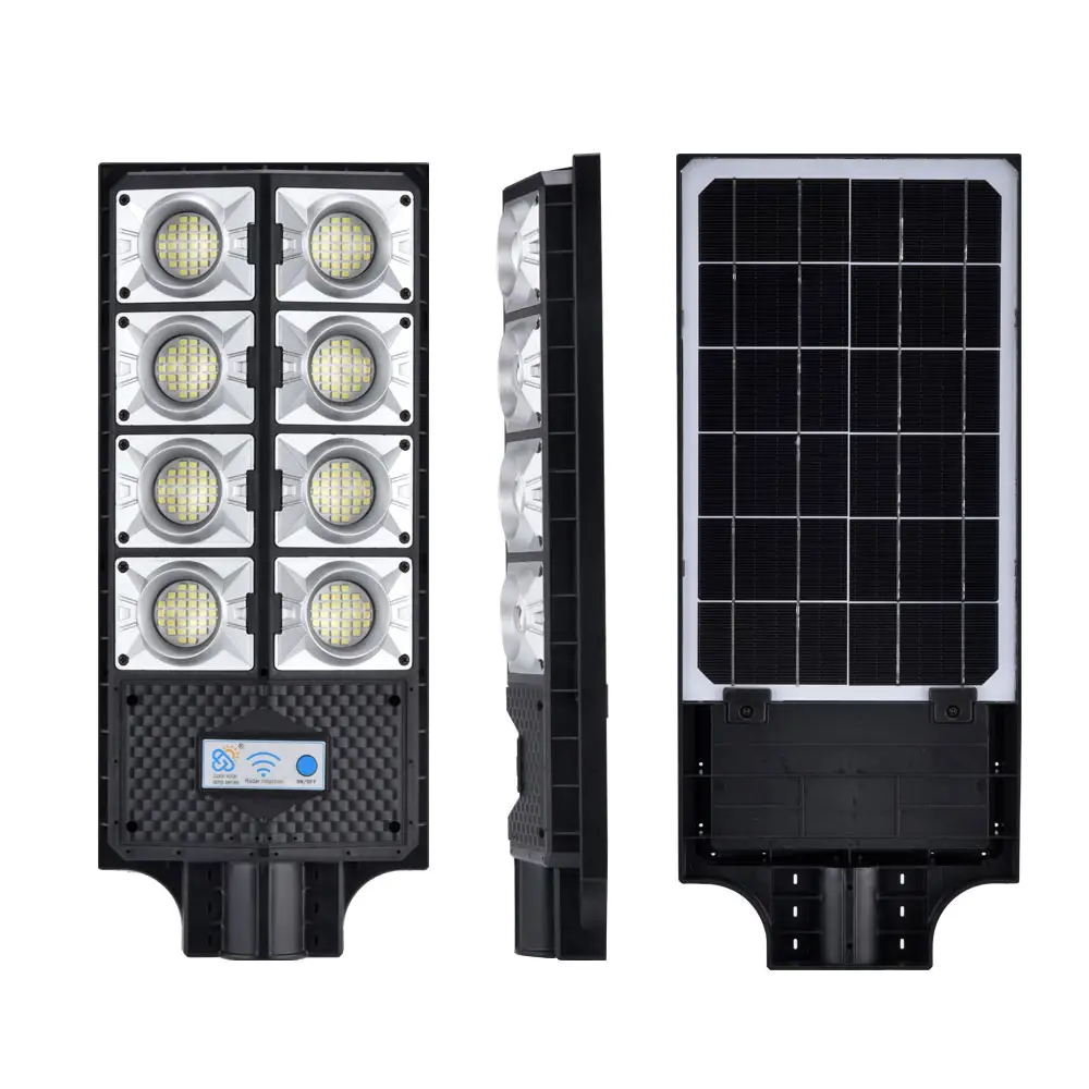 Zhongshan 60W todo en uno Luz de calle solar led integrada/luces de calle solares LED