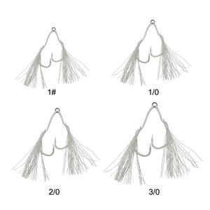 Hameçon d'assistance en acier à haute teneur en carbone Jk Fishing <span class=keywords><strong>TJH</strong></span> avec ardillon pour jig lent pour la pêche à la carpe en mer/océan - Product Image 5