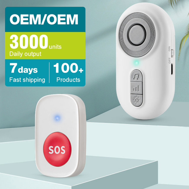 Restaurant Nursing Home Hotel Simple Design Wireless Caregiver Pager Emergency Call Button Wireless Calling System Pager