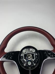 Volante Deportivo Mercedes de Fibra de Carbono y Cuero, 3/4 Radios, W204/W218/W207/W172/C63/W212/S-Class/E-Class/G-Class/C43 223Y - Product Image 6