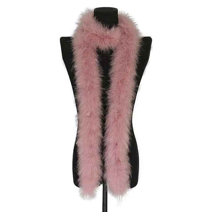 KOLIGHT Confezione da 2 Yards Natural Turkey Marabou Italia