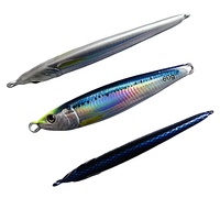 Yousya fabrication directement vente Durable 60g 80g gabarit en métal simuler poisson leurre artificiel motif Laser eau salée
