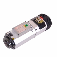 Moteur de broche CNC à nez court ES915 24000 tr/min ISO30 avec roulement et moteur 6 kW 220 V/380 V