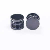 Embout de cordon à bascule en alliage de zinc personnalisable Bouton de manteau réglable Technique de placage à bascule en plastique pour accessoires de vêtements