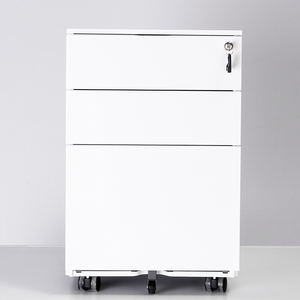 2025 Hot Sale Three Drawer Activity Cabinet Under <b>Desk</b> Side Mobile Storage <b>Small</b> Cabinet - Product Image 2